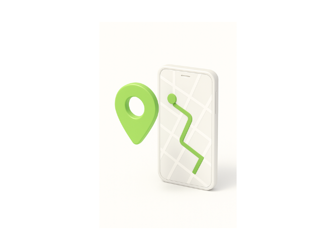 GPS Tracking über APP